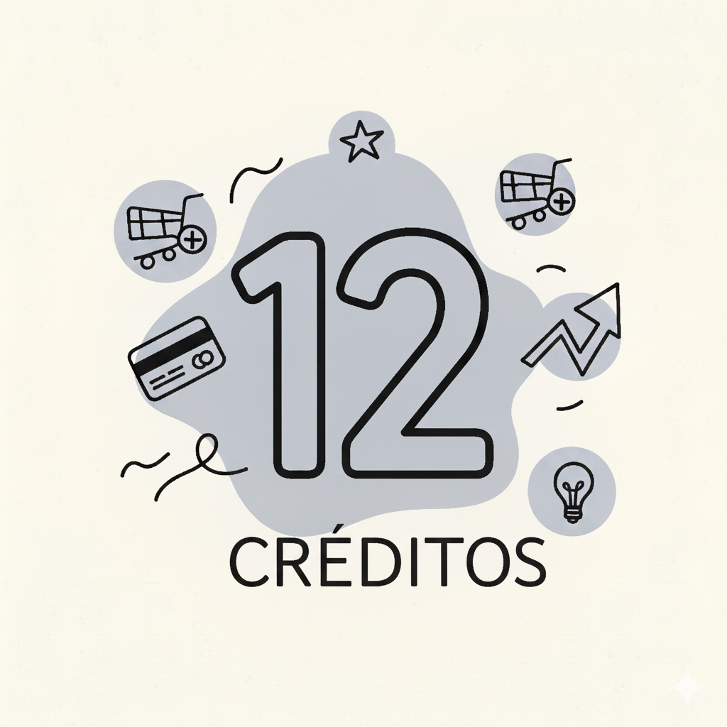 Paquete Avanzado De Créditos (12 créditos)