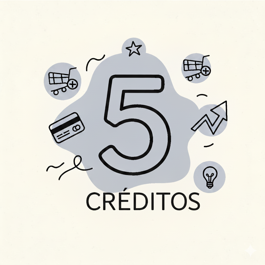 Paquete Sencillo De Créditos (5 créditos)
